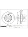 Fremax Brake Disc Front Pair BD-0004 Fremax - Micks Gone Bush