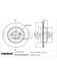 Fremax Brake Disc Right Rear Bmw 5 (G30, F90) 530E 2017-On BD-0060 Fremax - Micks Gone Bush