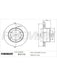 Fremax Brake Disc Rear Each BD-0192 Fremax - Micks Gone Bush