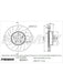 Fremax Brake Disc Front Each Mercedes C250 W205 BD-0431 Fremax - Micks Gone Bush