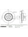 Fremax Brake Disc Rear Pair BD-0433 Fremax - Micks Gone Bush