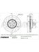 Fremax Brake Disc Front Each Mercedes Glc43 Amg X253 BD-0437 Fremax - Micks Gone Bush