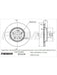 Fremax Brake Disc Rear Pair Mercedes Glc43 Amg X253 BD-0438 Fremax - Micks Gone Bush