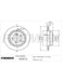 Fremax Brake Disc Rear Pair BD-0910 Fremax - Micks Gone Bush