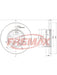 Fremax Brake Disc Front Pair BD-1057 Discs Fremax - Micks Gone Bush