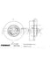 Fremax Brake Rotor Vented Pair Front BD-1256 Fremax - Micks Gone Bush