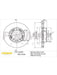 Fremax Brake Disc Front Pair BD-1266 Fremax - Micks Gone Bush