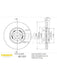 Fremax Brake Disc Front Pair BD-1557 Fremax - Micks Gone Bush
