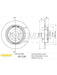Fremax Brake Disc Rear Pair BD-1558 Fremax - Micks Gone Bush