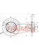 Fremax Brake Disc Front Pair BD-1701 Discs Fremax - Micks Gone Bush