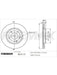 Fremax Brake Rotor Vented Pair Front BD-2112 Fremax - Micks Gone Bush