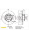 Fremax Brake Disc Front Each BD-2212 Fremax - Micks Gone Bush