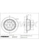 Fremax Brake Disc Rear Pair BD-2547 Fremax - Micks Gone Bush