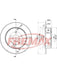 Fremax Brake Rotor (Pair) Rear BD-2790 Fremax - Micks Gone Bush