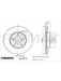 Fremax Brake Disc Front Pair BD-2878 Fremax - Micks Gone Bush