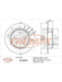 Fremax Brake Rotor (Pair) Rear BD-2882 Fremax - Micks Gone Bush