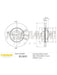 Fremax Brake Disc Front Pair BD-2890 Fremax - Micks Gone Bush
