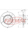 Fremax Brake Disc Front Pair Mini R50 Cooper S One BD-2891 Fremax - Micks Gone Bush