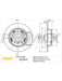 Fremax Brake Rotor Solid Pair Rear BD-2899 Fremax - Micks Gone Bush