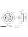 Fremax Brake Disc Rear Pair BD-2905 Fremax - Micks Gone Bush