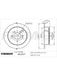 Fremax Brake Disc Rear Pair BD-2907 Fremax - Micks Gone Bush