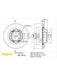 Fremax Brake Rotor (Single) Front BD-2916 Fremax - Micks Gone Bush