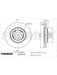 Fremax Brake Rotor Vented Pair Front BD-2939 Fremax Fremax - Micks Gone Bush