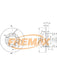 Fremax Brake Disc Front Pair BD-3251 Fremax - Micks Gone Bush