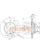 Fremax Brake Disc Front LH Porsche Cayenne V6 & Diesel 2007 BD-3326 Fremax - Micks Gone Bush
