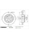 Fremax Brake Disc Rear Pair Porsche Cayenne S, Turbo BD-3328 Fremax - Micks Gone Bush