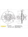 Fremax Brake Disc Front LH Porsche Pamamera, S, Gts BD-3368 Fremax - Micks Gone Bush