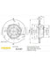 Fremax Brake Disc Rear RH Porsche Panamera, S, Gts BD-3387 Fremax - Micks Gone Bush