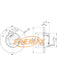 Fremax Brake Disc Front Pair Bmw E87 120, E90 318 320 325 BD-3405 Fremax - Micks Gone Bush