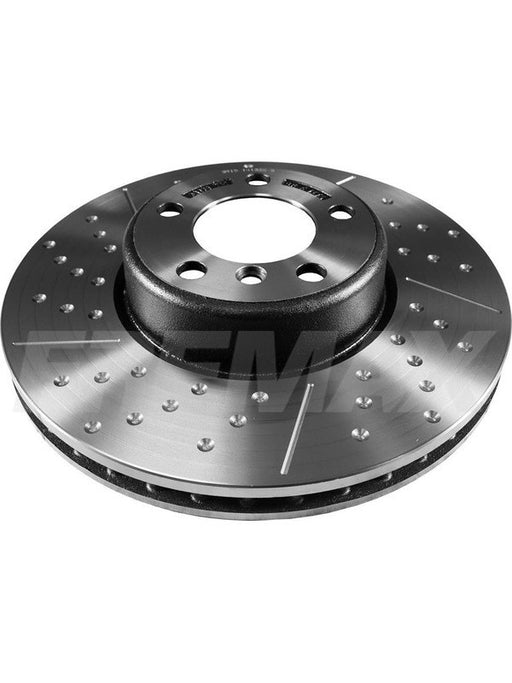 Fremax Brake Rotor Vented (Single) Front Dimple/Slotted 340mm Fits BMW BD-3419 Fremax - Micks Gone Bush