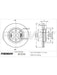 Fremax Brake Disc Front Pair BD-3550 Fremax - Micks Gone Bush