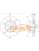 Fremax Brake Disc Front Pair BD-3918 Fremax - Micks Gone Bush