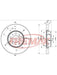 Fremax Brake Disc Front Pair BD-4046 Fremax - Micks Gone Bush