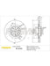 Fremax Brake Disc Front Each Golf Mk5 R32 BD-4083 Fremax - Micks Gone Bush