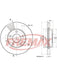Fremax Brake Disc Front Pair BD-4093 Fremax - Micks Gone Bush