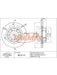 Fremax Brake Disc Front Pair BD-4113 Fremax - Micks Gone Bush