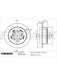 Fremax Brake Disc Rear Pair BD-4126 Fremax - Micks Gone Bush