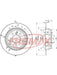 Fremax Brake Disc Rear Pair Bmw E39 520 523I BD-4129 Fremax - Micks Gone Bush