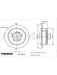 Fremax Brake Disc Rear Pair BD-4403 Fremax - Micks Gone Bush