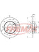 Fremax Brake Disc Rear Pair BD-4746 Fremax - Micks Gone Bush