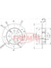 Fremax Brake Disc Rear Pair BD-5020 Fremax - Micks Gone Bush