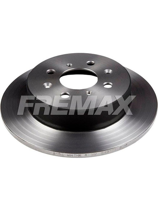 Fremax Brake Rotor Solid (Pair) Rear BD-5105 Fremax - Micks Gone Bush