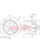 Fremax Brake Disc Rear Pair BD-5122 Fremax - Micks Gone Bush