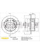 Fremax Brake Disc Rear Pair BD-5169 Fremax - Micks Gone Bush