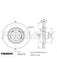 Fremax Brake Disc Front Pair BD-5170 Fremax - Micks Gone Bush