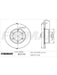 Fremax Brake Disc Front Pair BD-5190 Fremax - Micks Gone Bush
